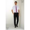 Pantalon homme noir avec chemise blanche