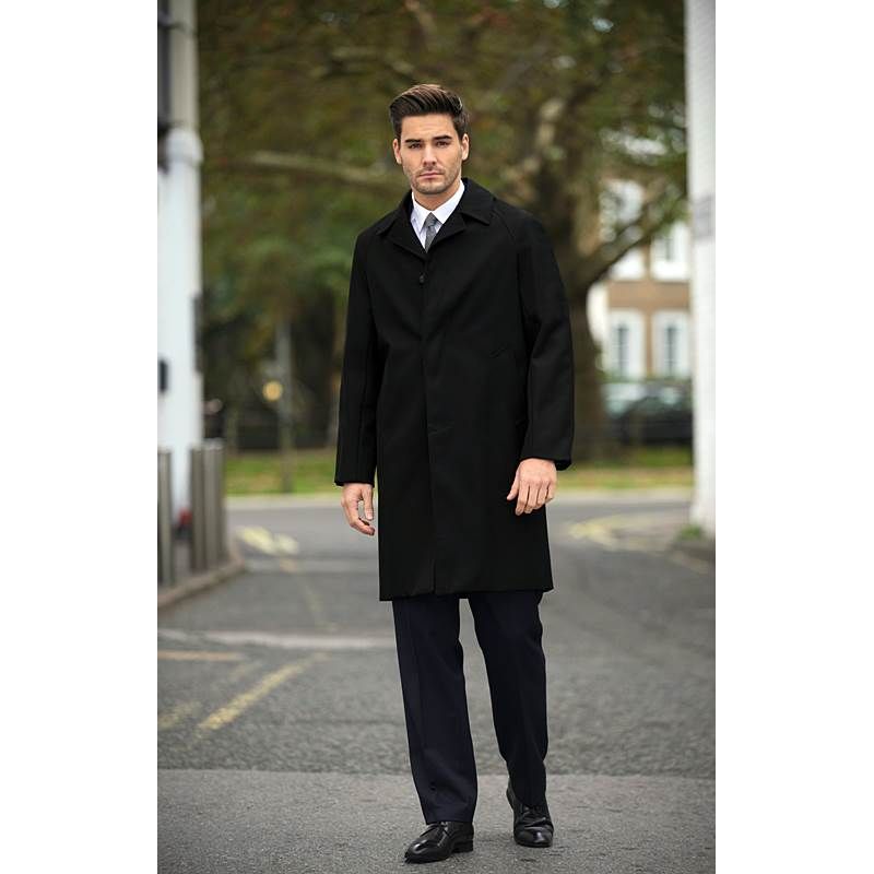 manteau homme trois quart noir