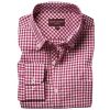 Chemise Homme Vichy, Manches Longues, Coupe Ajustée, Poche Poitrine