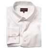 Chemise Homme blanche Coupe Ajustée, Manches Longues, Royal Oxford