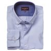 Chemise Homme bleu ciel, Coupe Ajustée, Manches Longues