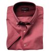 Chemise manches courtes rouge