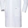 Blouse médicale homme 100 % coton, coupe ajusté