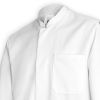 Blouse blanche homme Col officier