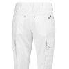 Pantalon blanc travail jean femme 5 poches