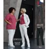 Pantalon médical Blanc Chino femme Super extensible 4 poches