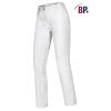 Pantalon Chino Femme Blanc, 100% Coton