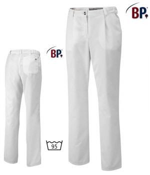Pantalon Blanc Femme, Entretien Facile, Peut Bouillir, Coupe Confortable