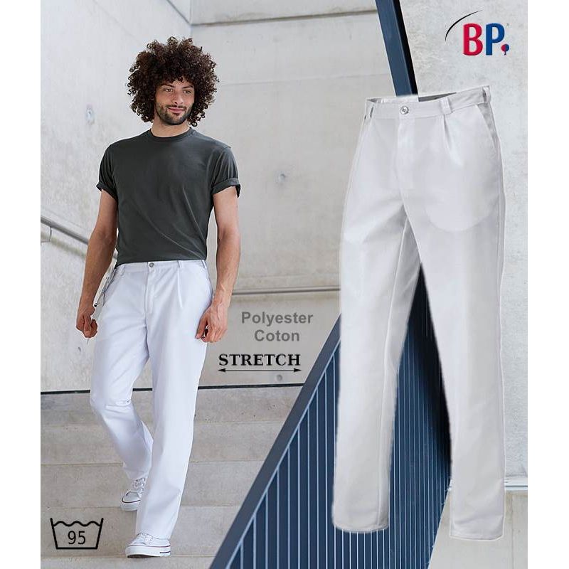 Homme Pantalon d'intérieur en coton stretch resserré au bas des