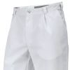 Pantalon professionnel blanc homme