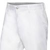 Pantalon blanc homme coupe près du corps 100 % coton