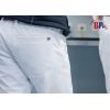 Pantalon homme blanc jambe étroite