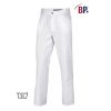 Pantalon Blanc Homme et Femme, Coupe Jean, Polyester Coton