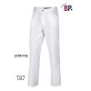 Pantalon Jean Blanc Homme Femme, Tissu Comfortec-Stretch, Polycoton