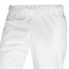 pantalon travail mixte blanc polycoton