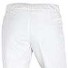 pantalon mixte blanc élastique à la taille