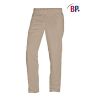 Pantalon de travail unisexe beige écru