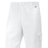 Pantalon Blanc Femme et Homme, Taille Elastiquée