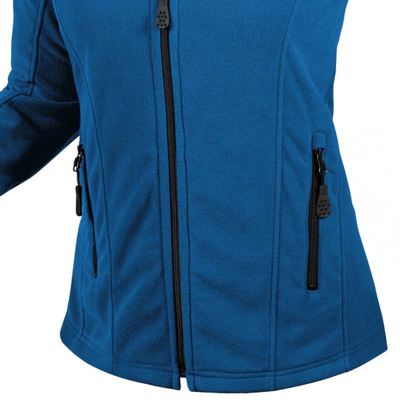 Veste Polaire Femme à Capuche – Chaud, Doux, Zippée, Manches Longues, Grande Taille (couleur Unie)