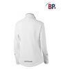 Veste Softshell Femme de Dos, Blanche