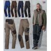 Pantalon de Travail Homme, Coupe Seyante et Ergonomique