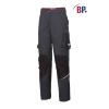 Pantalon de travail pour femme anthracite et noir