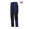 Pantalon de Travail pour femme bleu nuit et noir