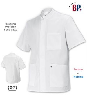 Veste Tunique Femme et Homme BP®, Entretien Facile, Peut Bouillir