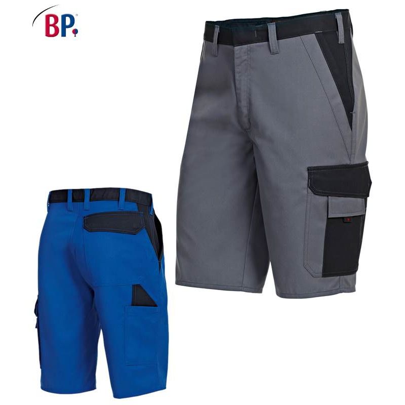 DINOZAVR Keilor Short de Travail en Coton Elastique pour Homme avec Poches Cargo
