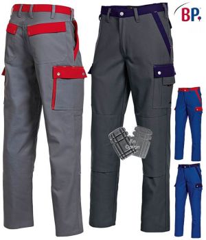 Pantalon de Travail Bicolore, Excellente Tenue et Entretien Facile