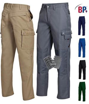 Pantalon de Travail, Coupe Jean, Facile d'Entretien, Coton Majoritaire