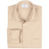 Chemise manche longue chic Stretch Beige