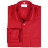 Chemise manche longue Stretch Rouge