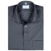 Chemise manches courtes, Col New Kent, Anthracite