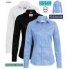 Chemisier Manches Longues, Coton et Stretch, Coupe SlimFit