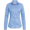 Chemisier Manches Longues, Coupe SlimFit, Bleu