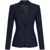 Veste Femme tailleur 2 boutons bi-stretch Marine