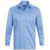 Chemise Coton et Stretch, Bleu