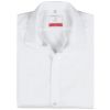 Chemise Manches Courtes Blanc, Coupe Regular Fit