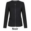 Blazer Femme, Confort et Design, Regular Fit, Noire