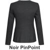 Veste Blazer Femme, Noir PinPoint, dos