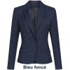 Veste Blazer Femme, SlimFit, Bleu foncé