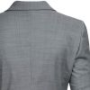 Veste Blazer Femme, Gris clair, détail