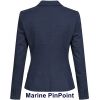 Veste Blazer Femme, Marine PinPoint, dos