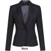 Veste Blazer Femme, SlimFit, Noir