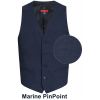 Gilet Homme, 4 boutons, Marine PinPoint