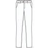 Pantalon Chino Homme, Coupe Regular Fit Légèrement cintrée, Croquis