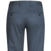 Pantalon Chino Femme, 2 fausses poches arrière passepoilées, Gris bleu