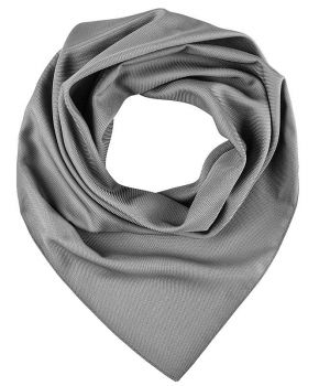 Foulard Carré Femme Gris, Lavable en machine