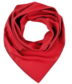 Foulard Carré Femme, Rouge, Lavable en machine